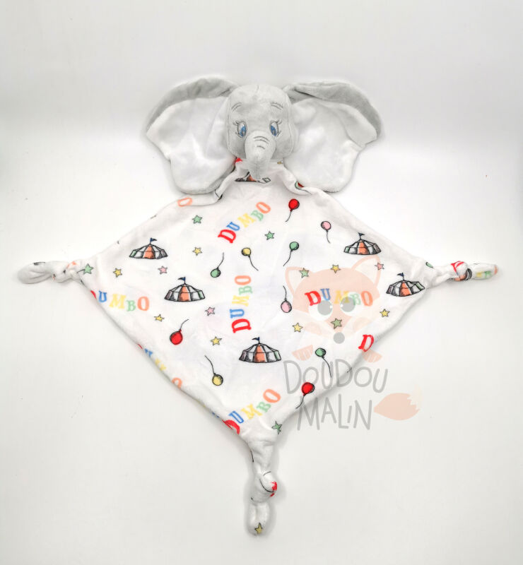  - dumbo léléphant - plat blanc ballon étoile 25 cm 
